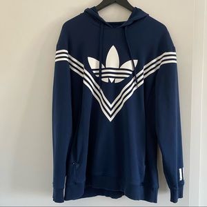Adidas X White Mountaineering Classic Blue Hoodie